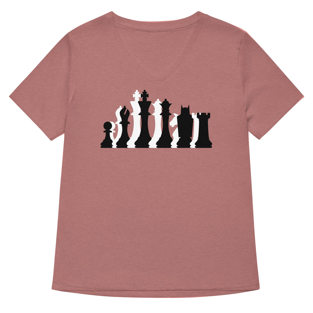 Black Knight Women's V-Neck Tee