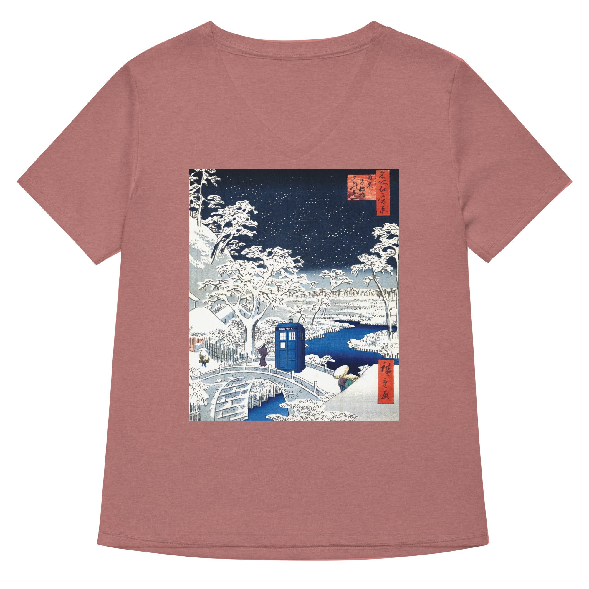 Snow Bridge Women's V-Neck Tee