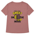 Sweet On The Inside Women's V-Neck Tee