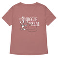 The Snuggle Is Real Women's V-Neck Tee