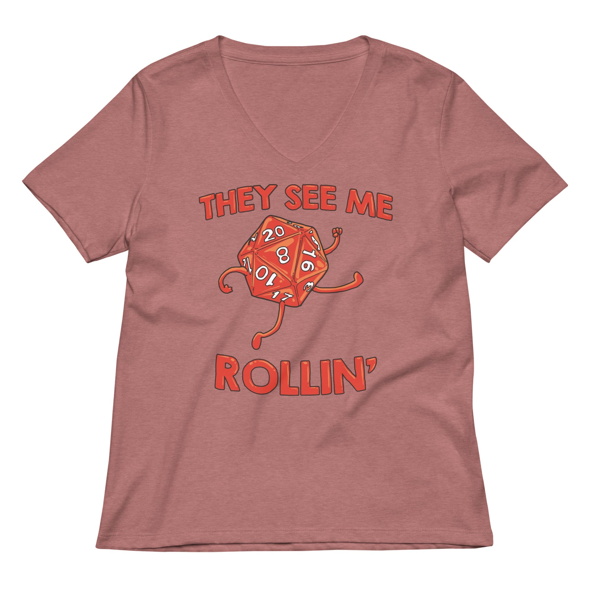 They See Me Rollin' Women's V-Neck Tee
