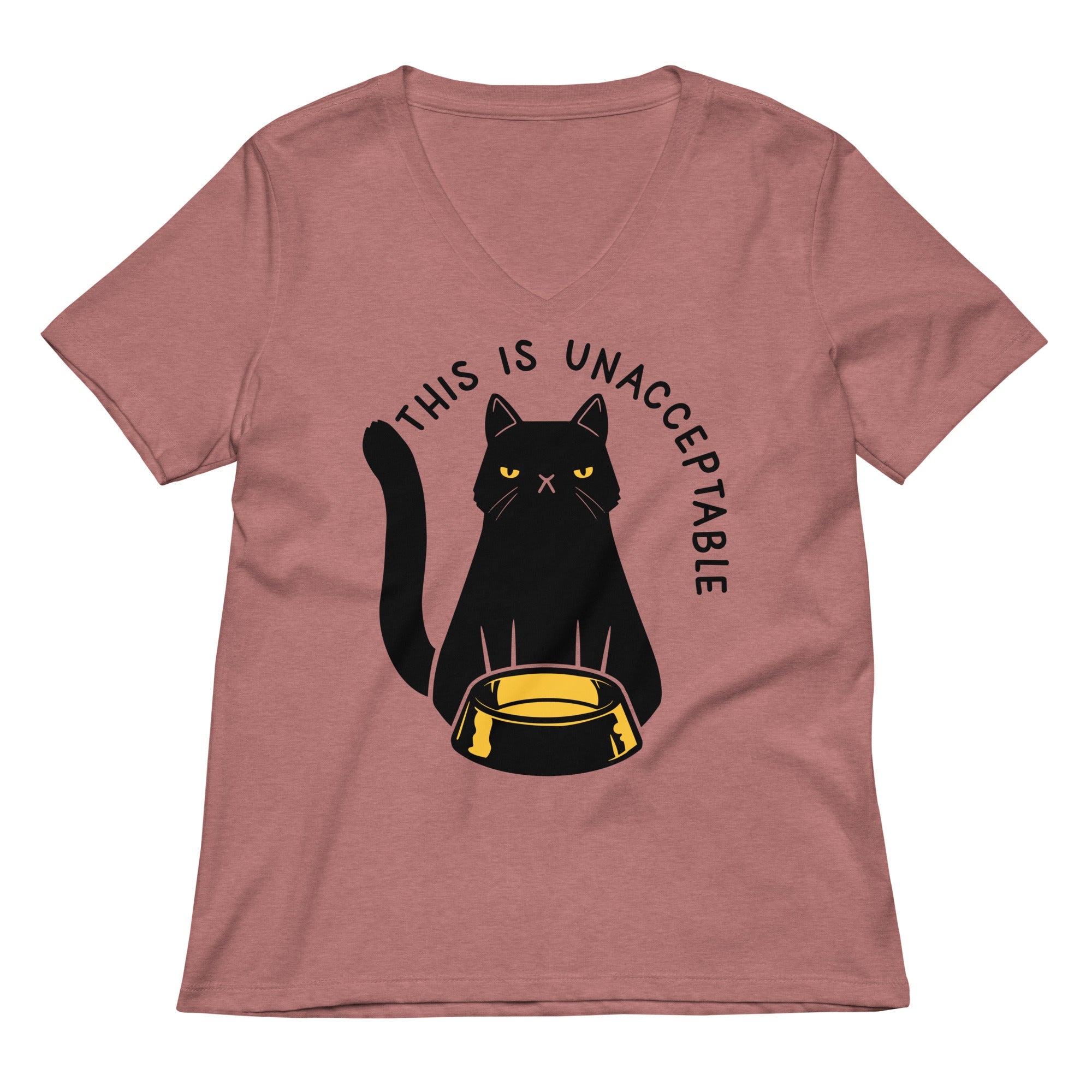 This Is Unacceptable Women's V-Neck Tee