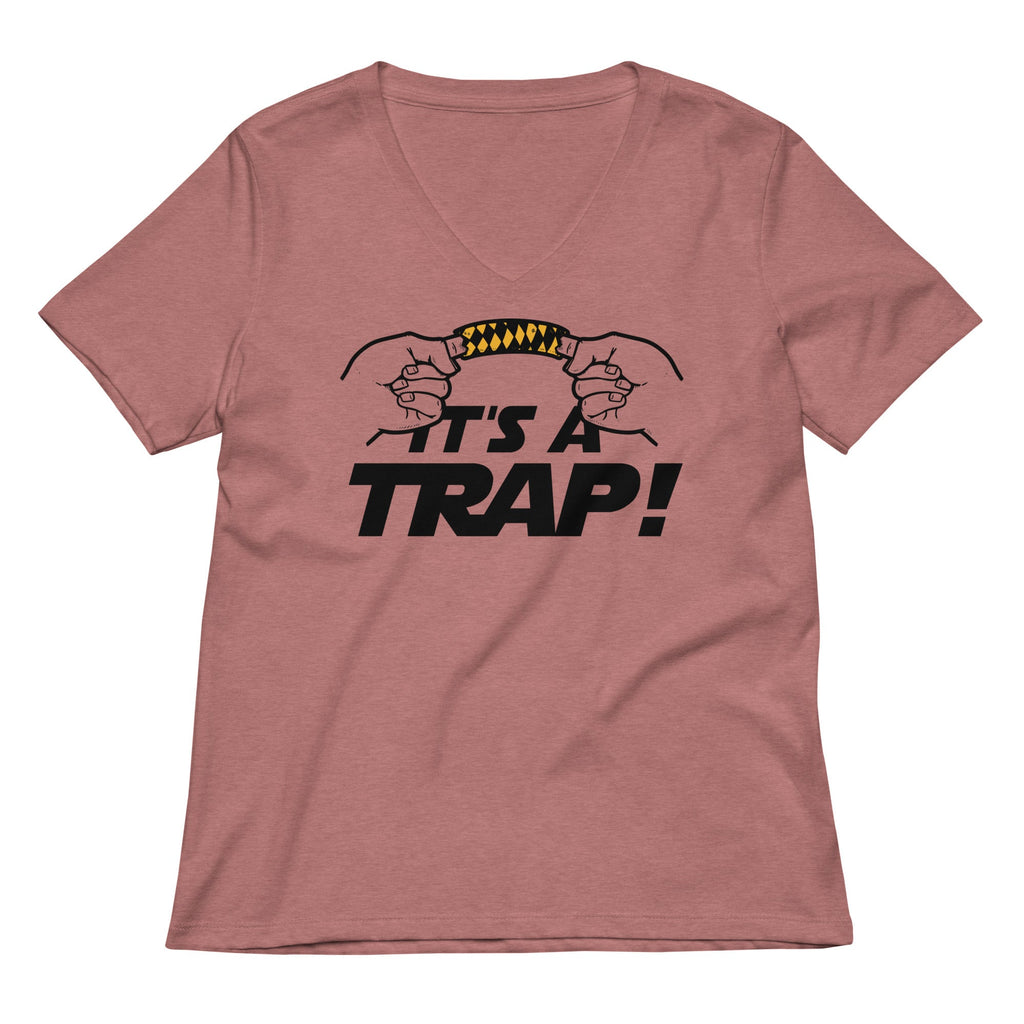 It's A Trap! Women's V-Neck Tee