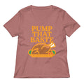 Pump That Baste Women's V-Neck Tee