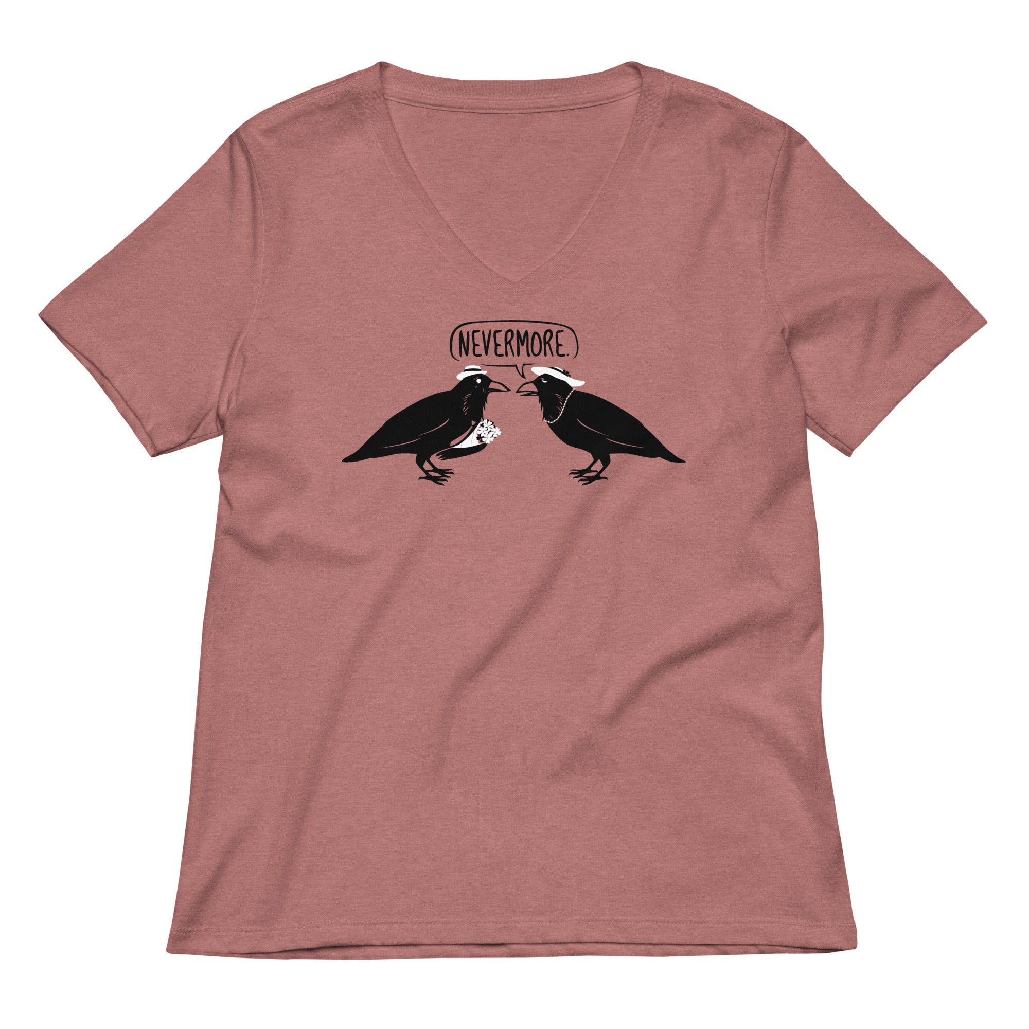 Nevermore Women's V-Neck Tee
