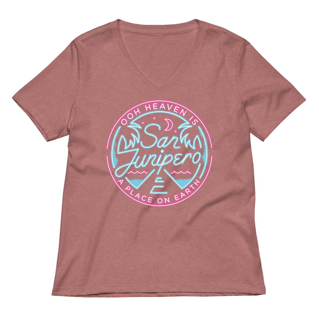 San Junipero Women's V-Neck Tee
