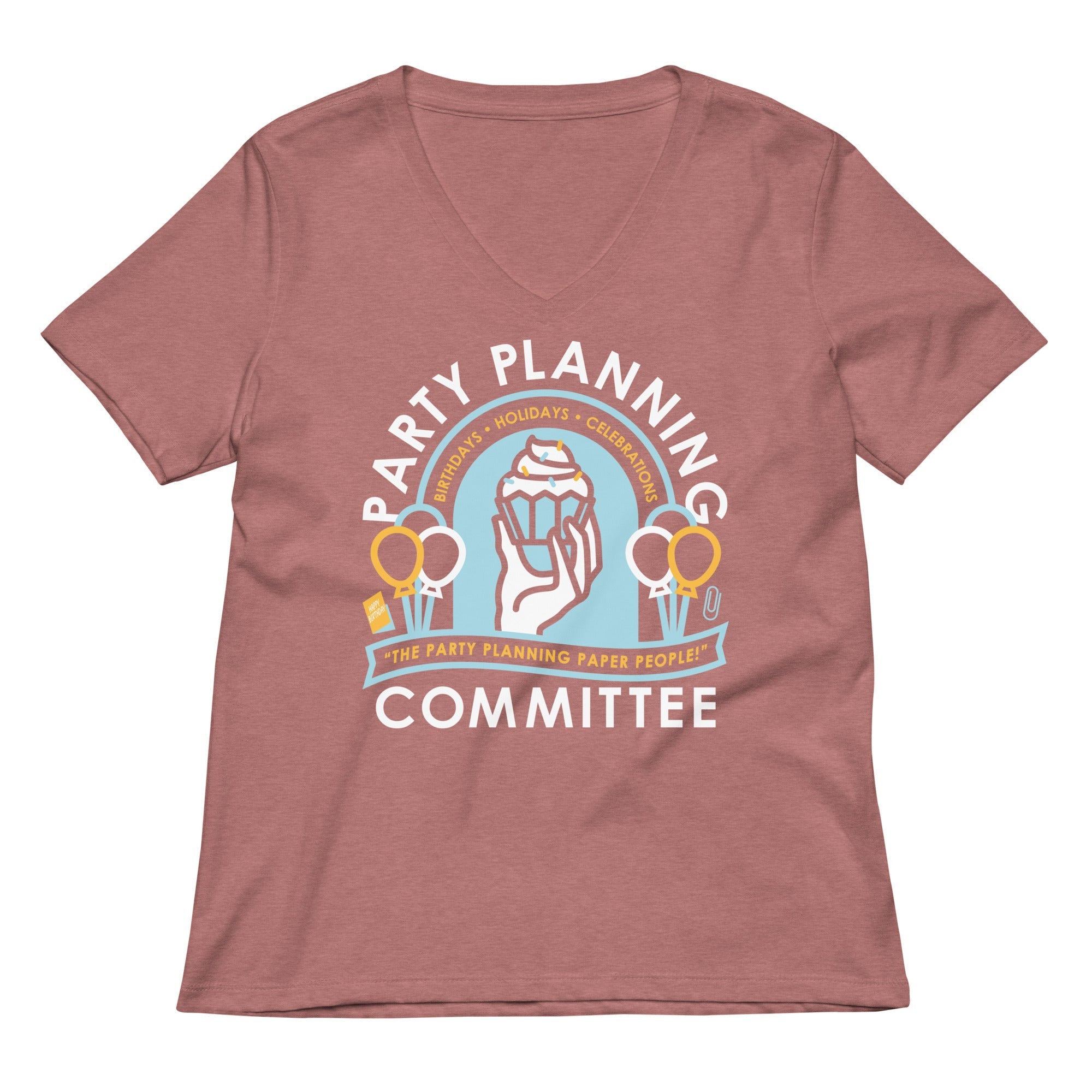 Party Planning Committee Women's V-Neck Tee