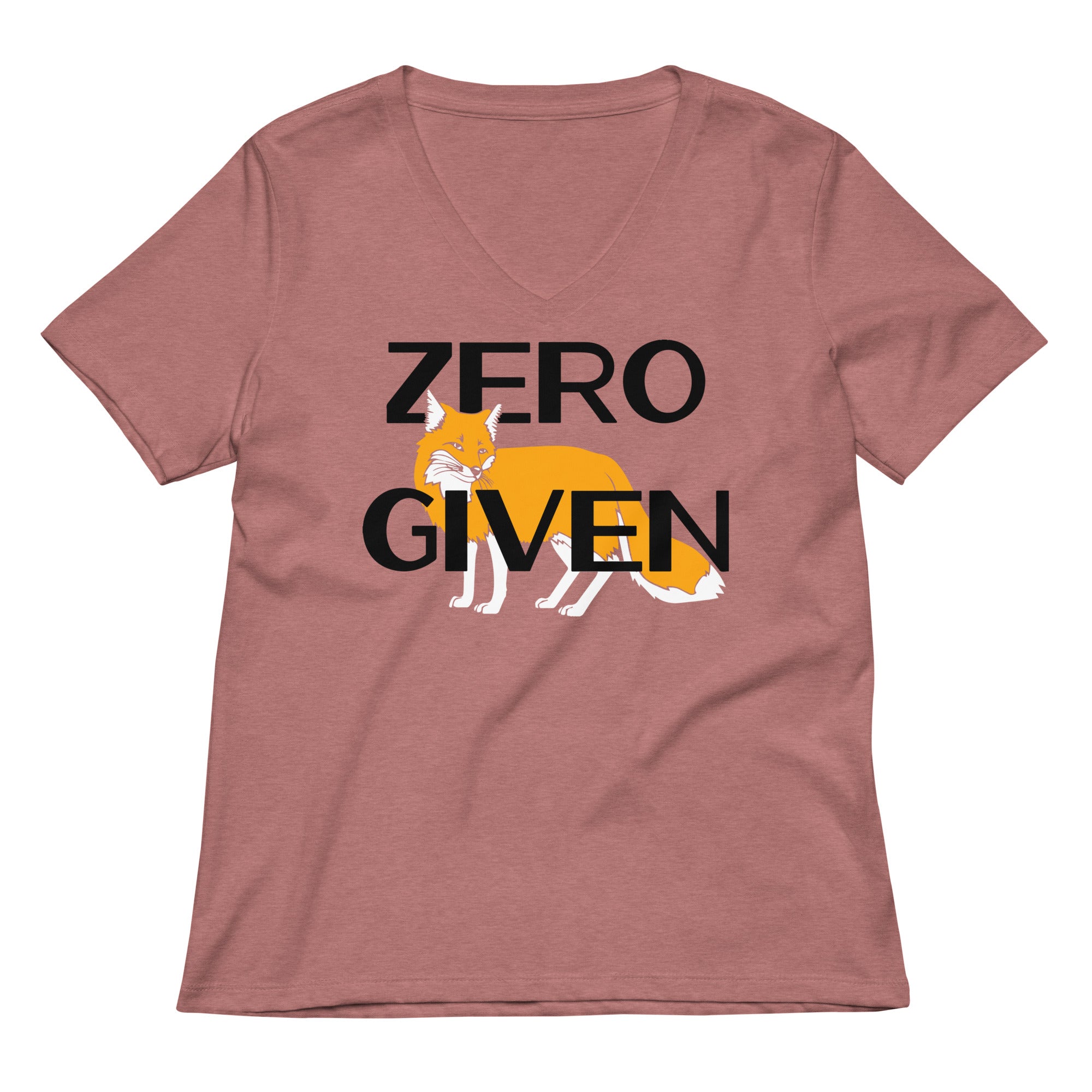 Zero Fox Given Women's V-Neck Tee