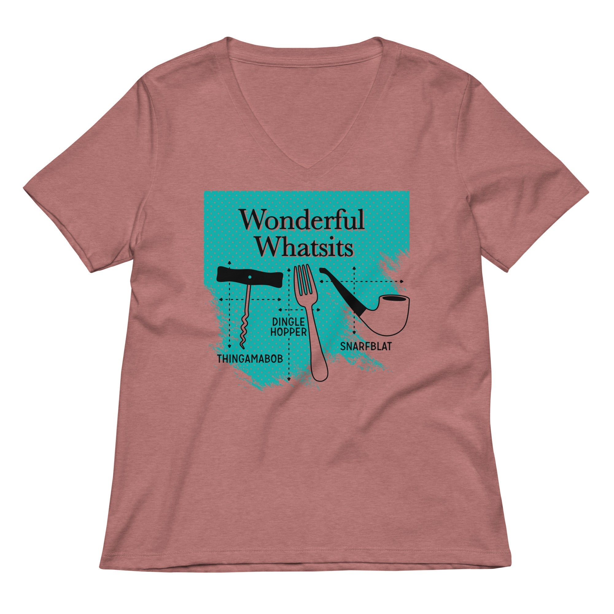 Wonderful Whatsits Women's V-Neck Tee