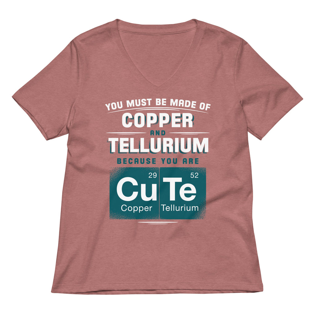 You Are CuTe Women's V-Neck Tee