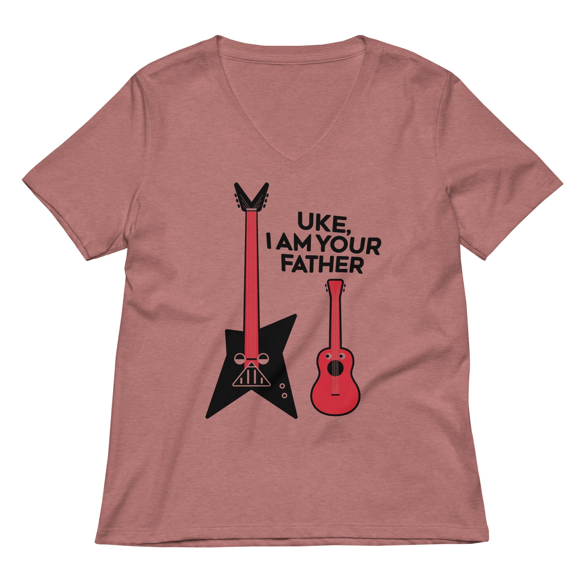 Uke, I Am Your Father Women's V-Neck Tee