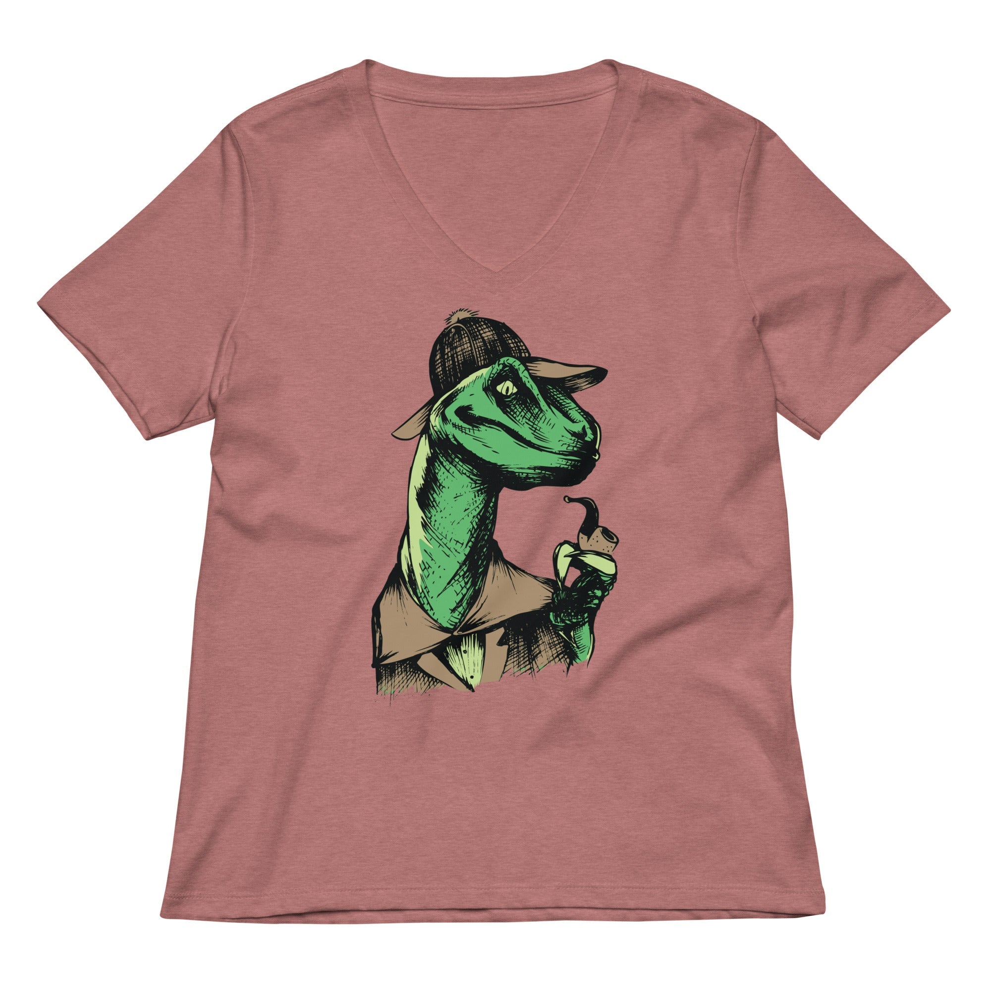 Velociholmes Women's V-Neck Tee
