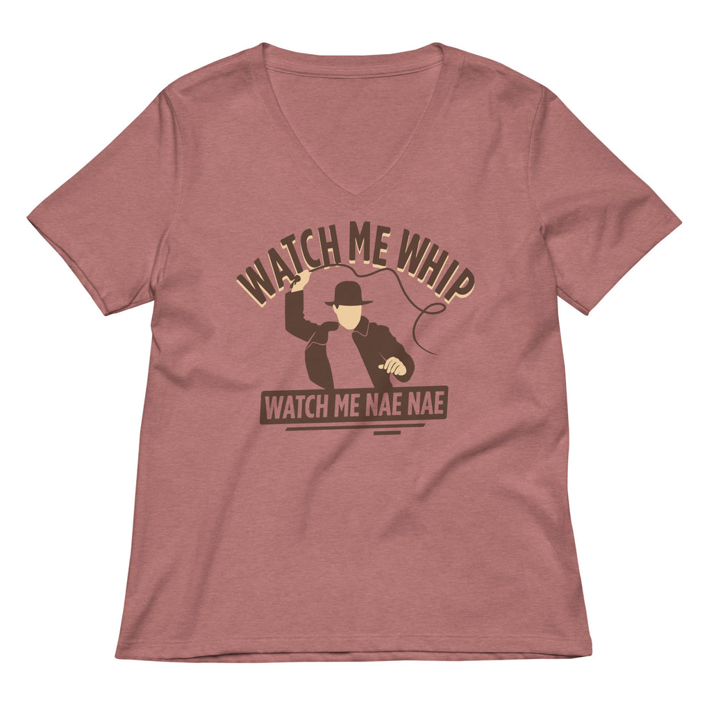 Watch Me Whip Women's V-Neck Tee