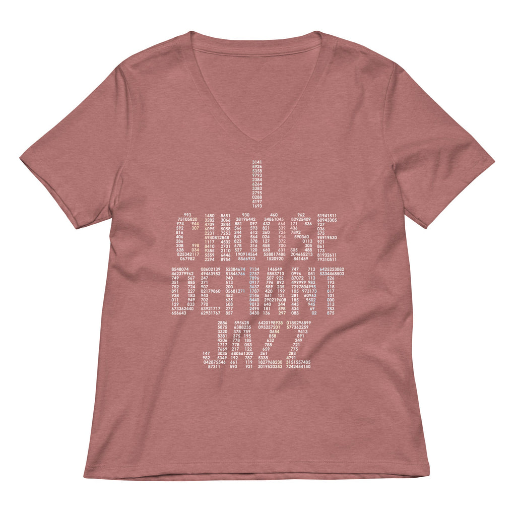 I Choose Defiant Jazz Women's V-Neck Tee