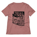 This Is The Way We Talk In Tuscon Arizonia Women's V-Neck Tee