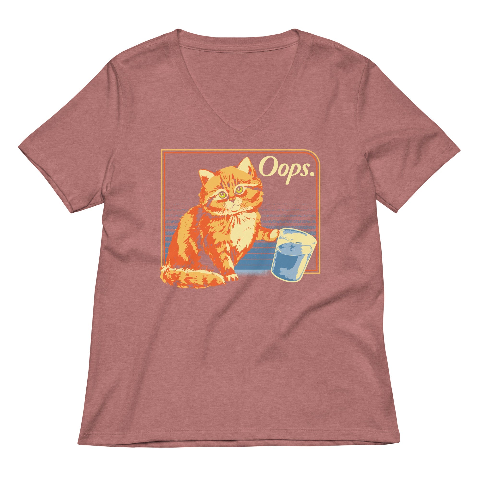 Oops Women's V-Neck Tee