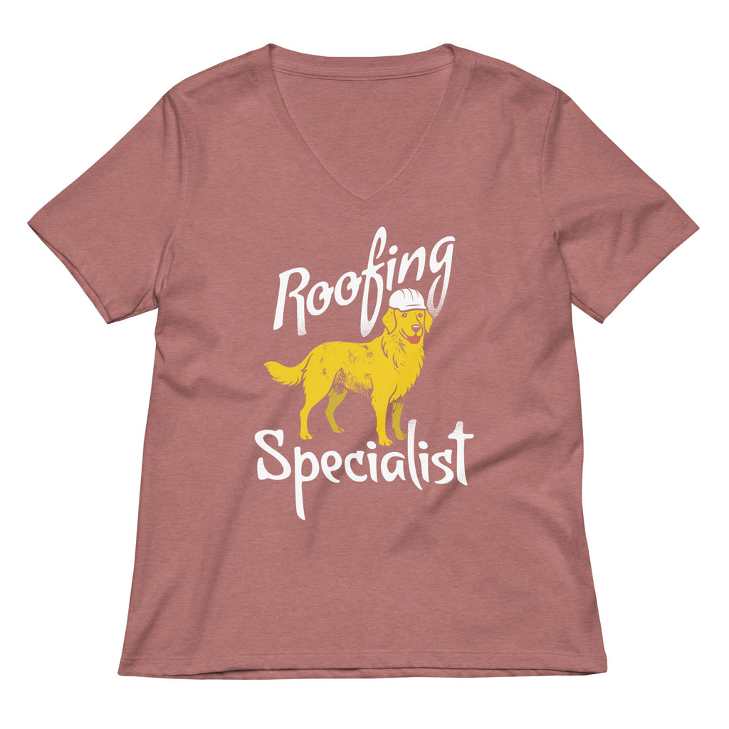 Roofing Specialist Women's V-Neck Tee