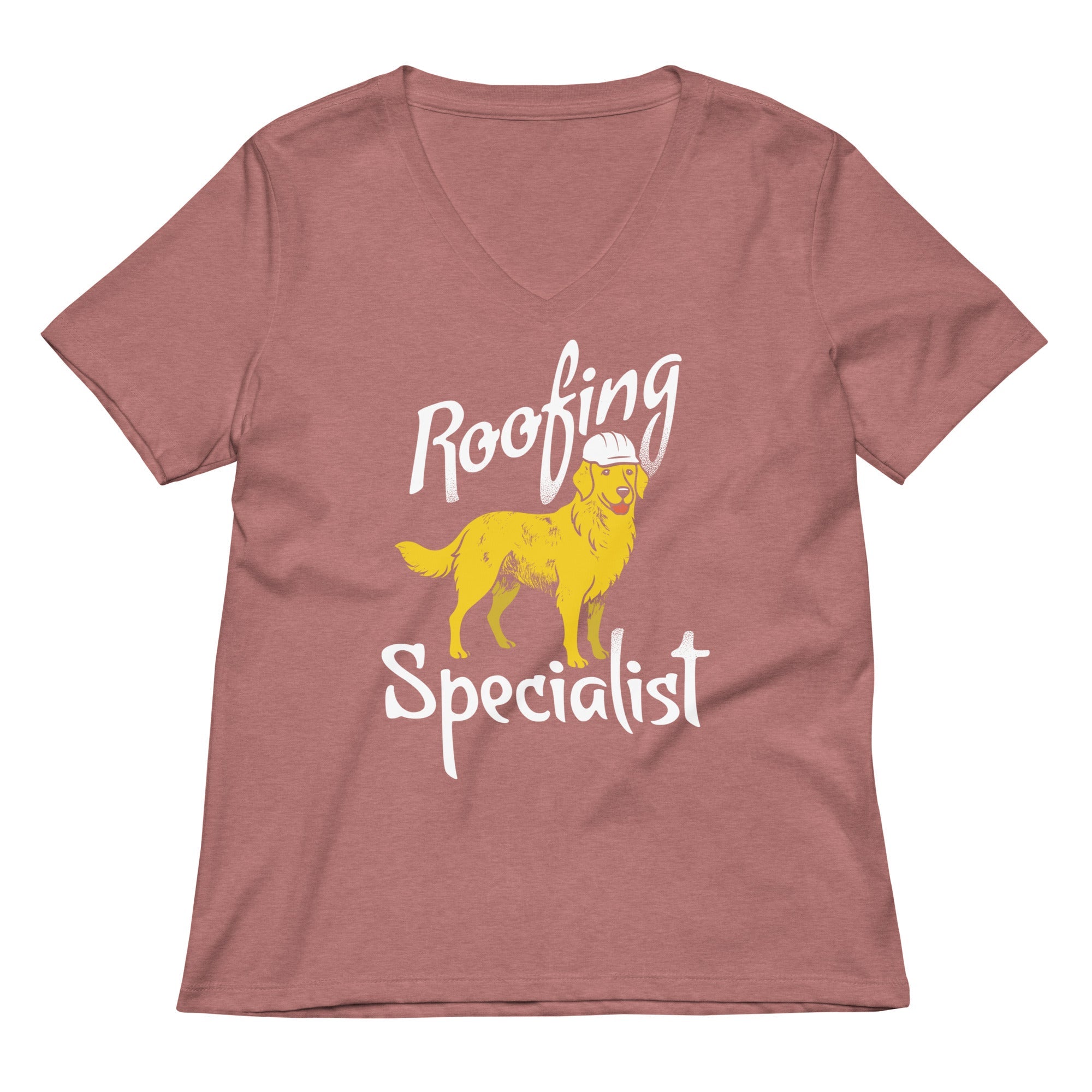 Roofing Specialist Women's V-Neck Tee