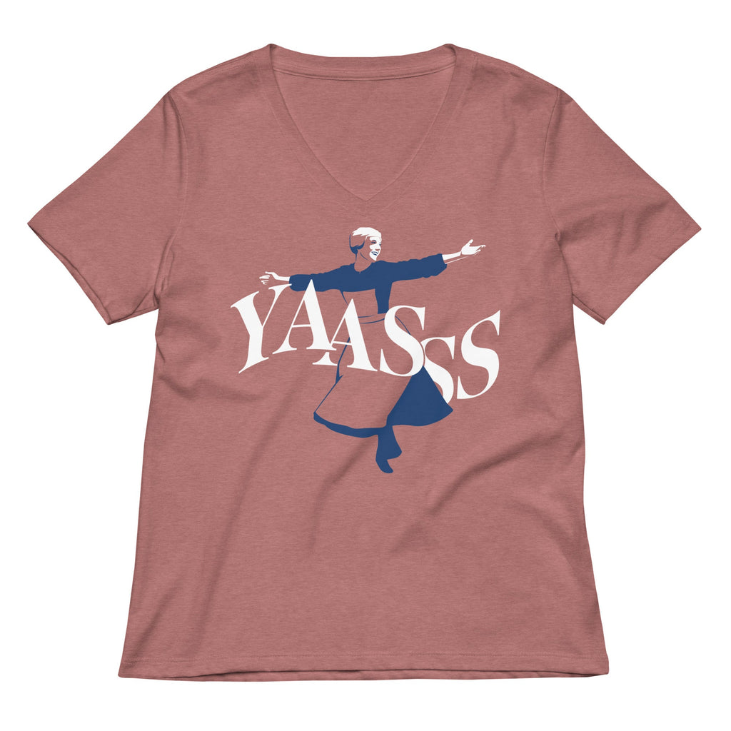 YAASSS Women's V-Neck Tee