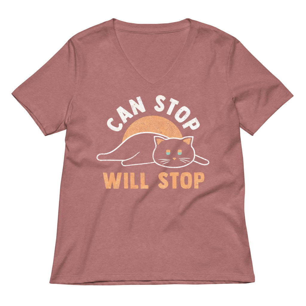 Can Stop Will Stop Women's V-Neck Tee