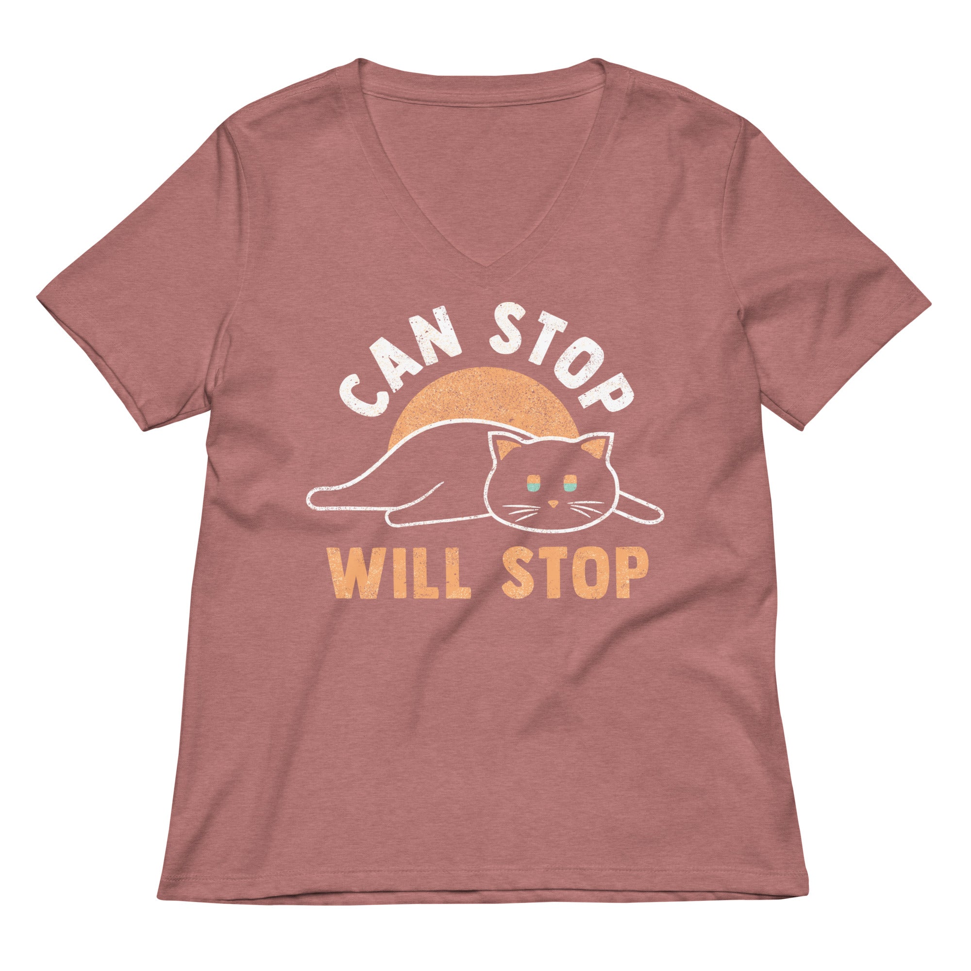 Can Stop Will Stop Women's V-Neck Tee