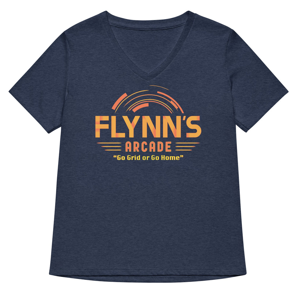Flynn's Arcade Women's V-Neck Tee