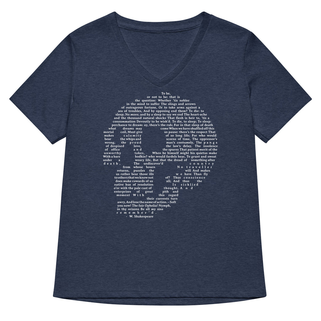 Hamlet Soliloquy Women's V-Neck Tee