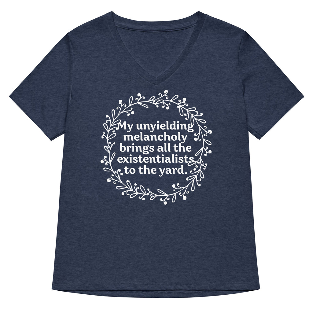 My Unyielding Melancholy Women's V-Neck Tee