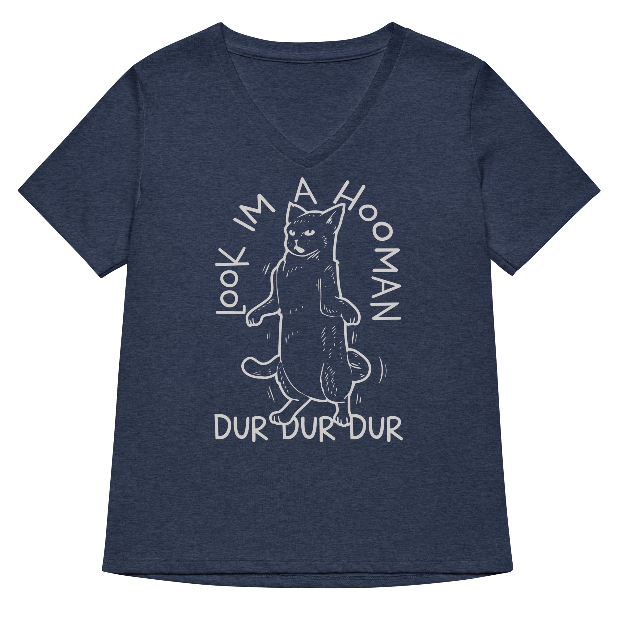Look I'm A Hooman Women's V-Neck Tee