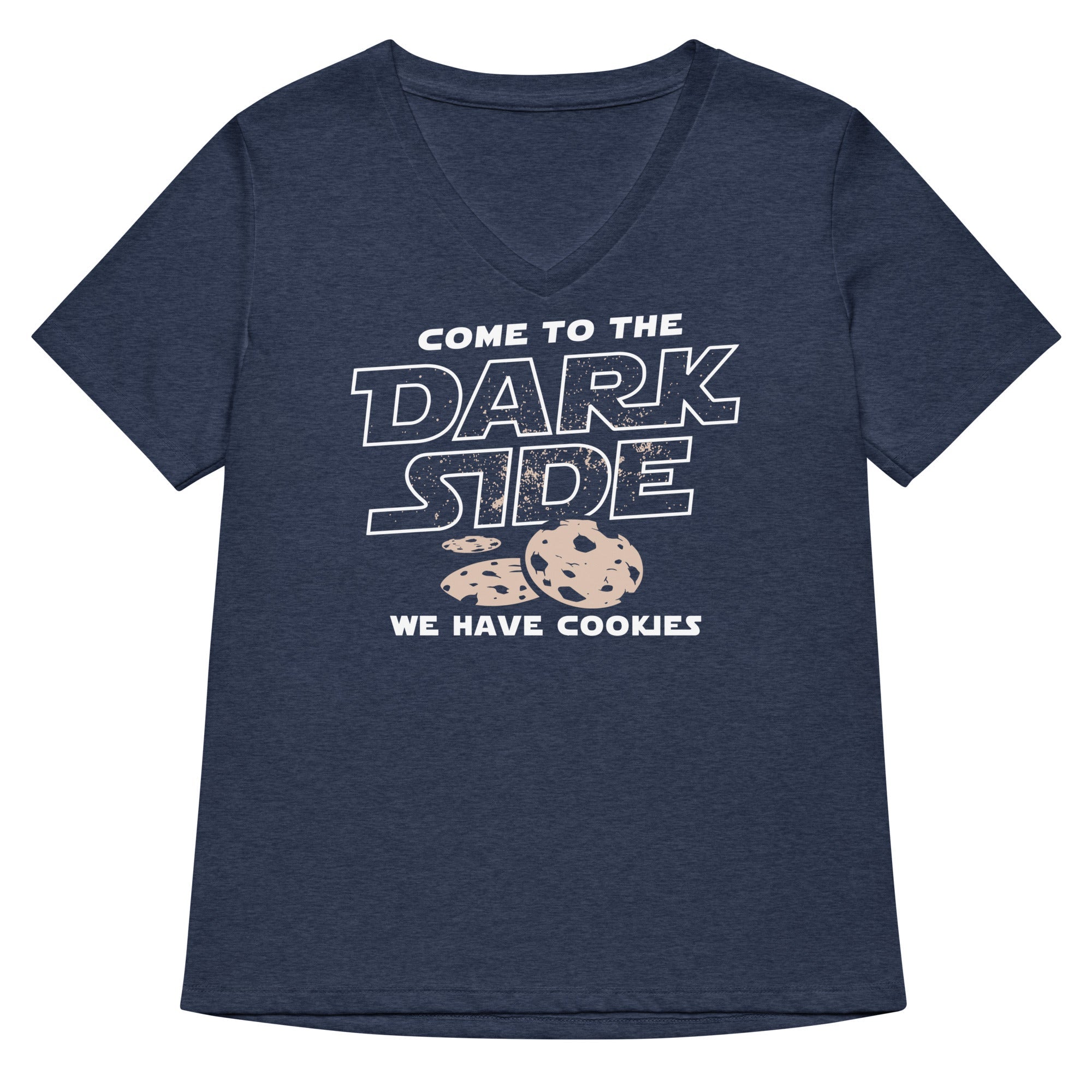 Come To The Dark Side, We Have Cookies Women's V-Neck Tee