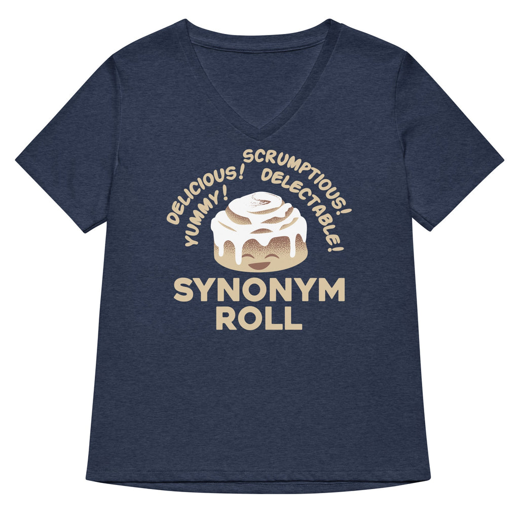 Synonym Roll Women's V-Neck Tee