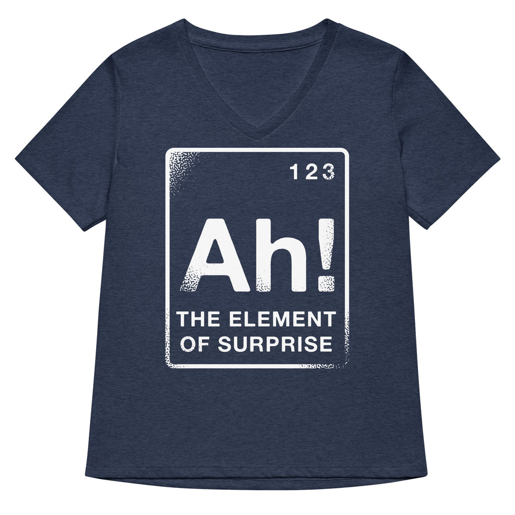 The Element Of Surprise Women's V-Neck Tee