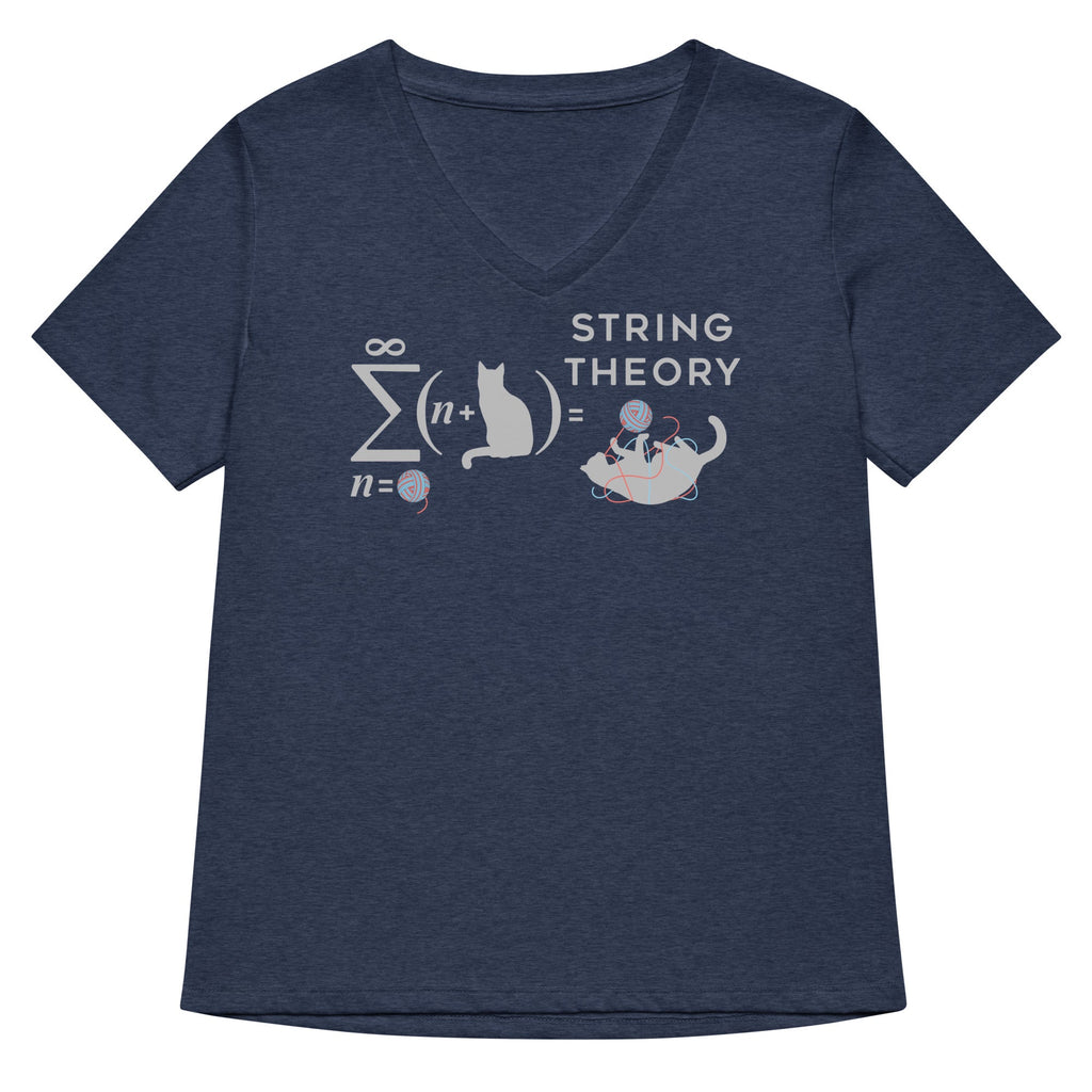String Theory Women's V-Neck Tee