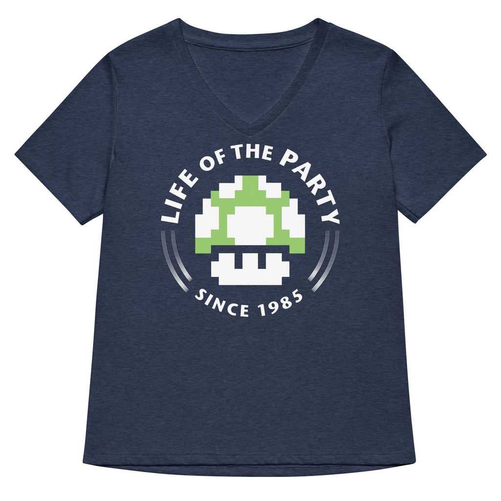 Life Of The Party Women's V-Neck Tee