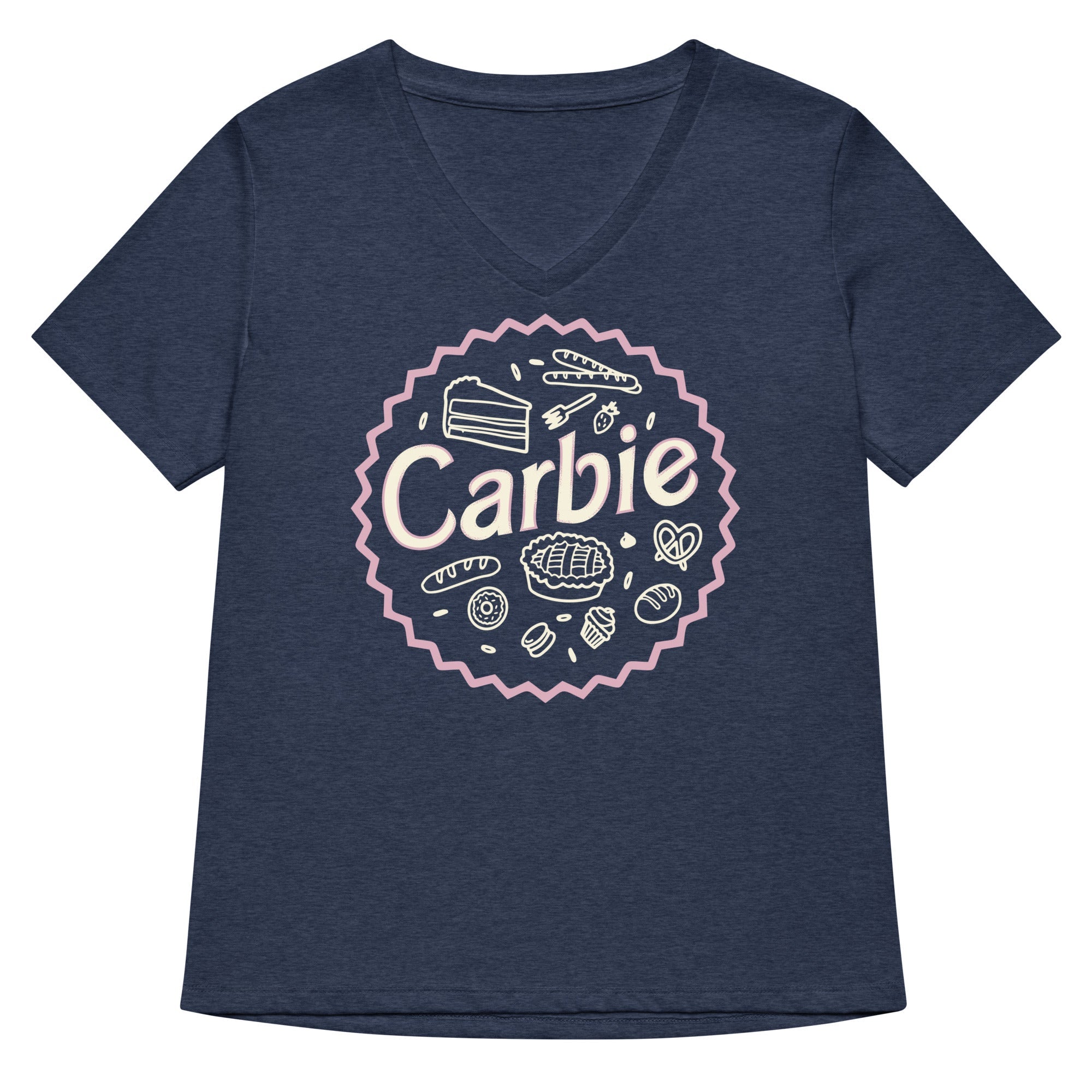 Carbie Women's V-Neck Tee