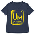 The Element Of Confusion Women's V-Neck Tee