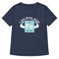 I Am Iron, Man Women's V-Neck Tee