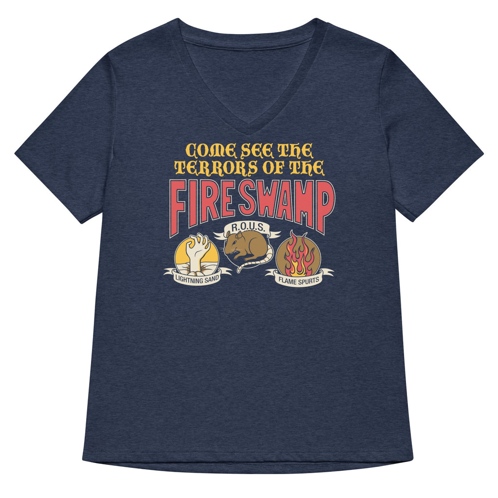 The Fire Swamp Women's V-Neck Tee