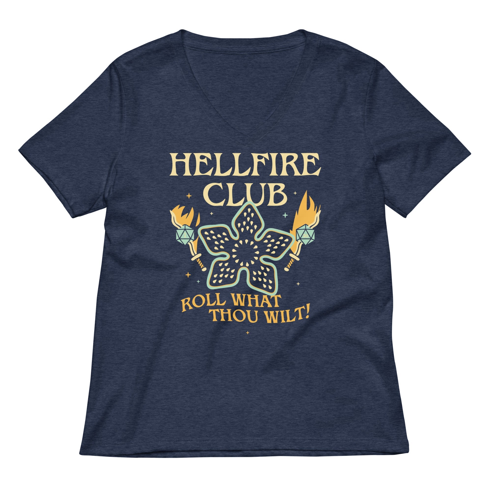 Hellfire Club Women's V-Neck Tee