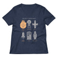 Select Your Ship Women's V-Neck Tee