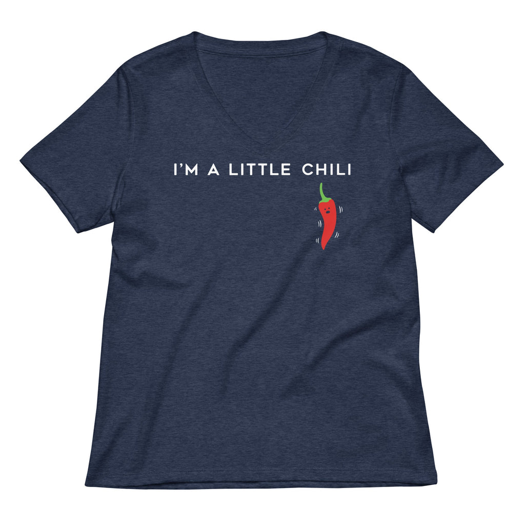 I'm A Little Chili Women's V-Neck Tee