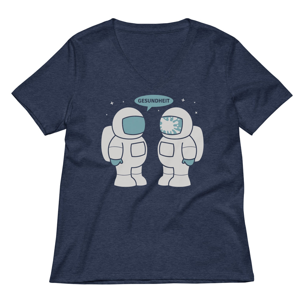 Space Sneeze Women's V-Neck Tee