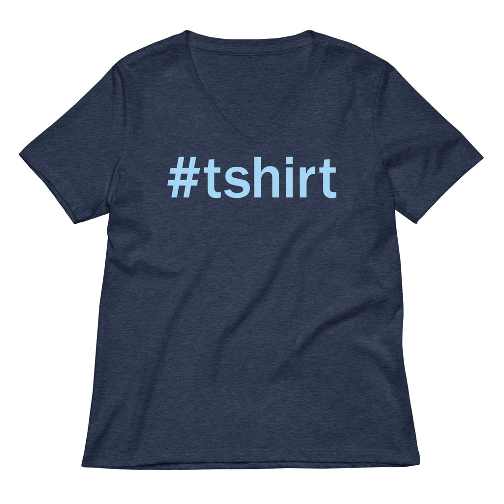 Hashtag T-Shirt Women's V-Neck Tee