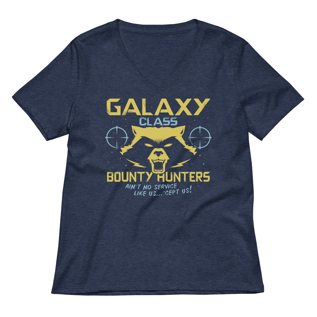 Galaxy Class Bounty Hunters Women's V-Neck Tee