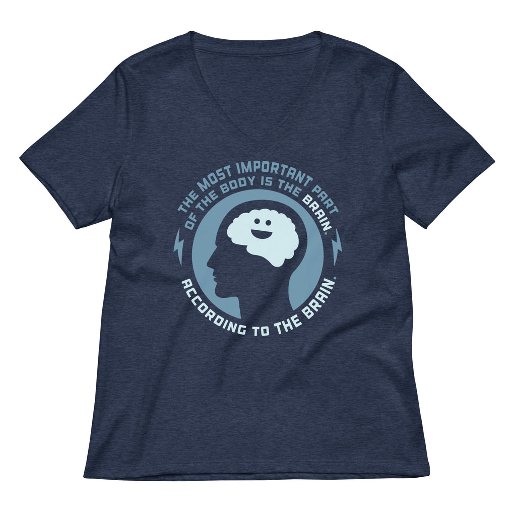 Most Important Part Of The Body Women's V-Neck Tee
