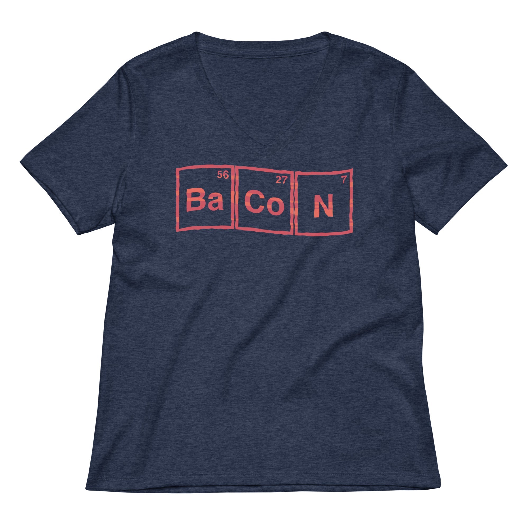 Bacon Compound Women's V-Neck Tee