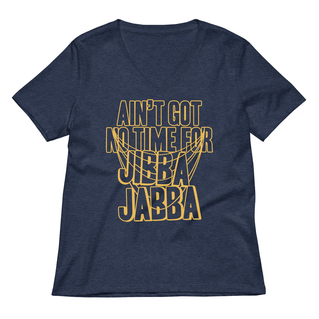 Jibba Jabba Women's V-Neck Tee