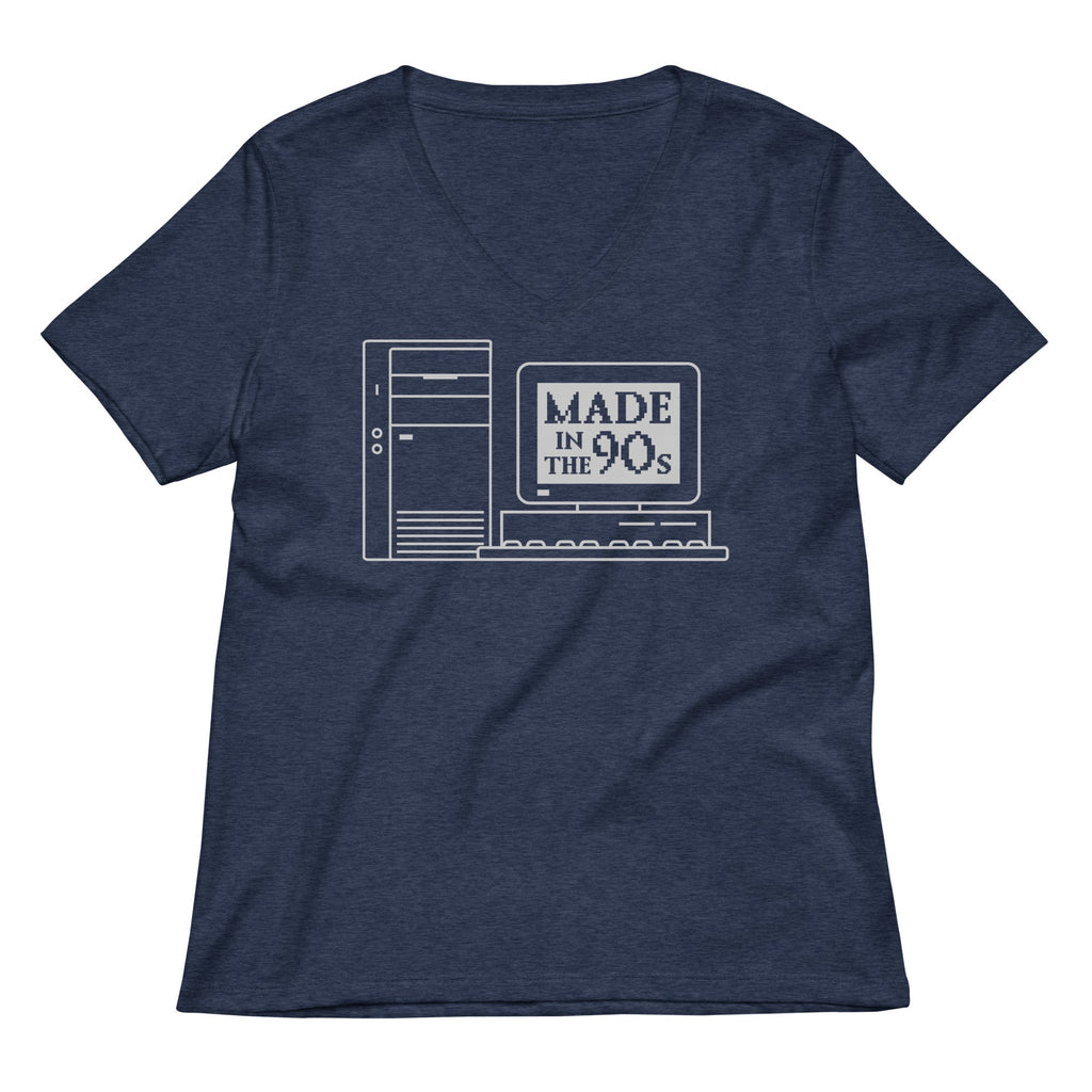 Made In The 90s Women's V-Neck Tee