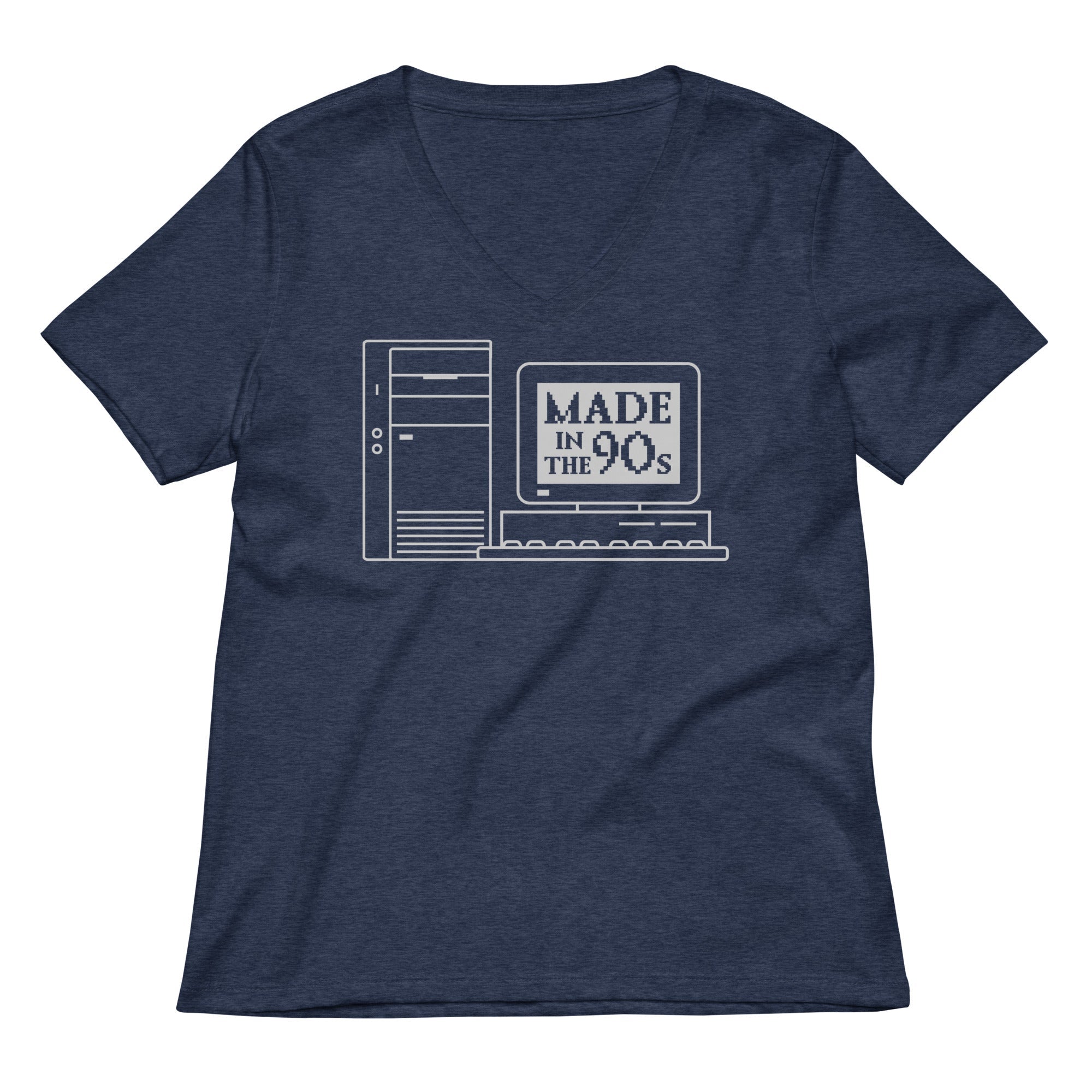Made In The 90s Women's V-Neck Tee