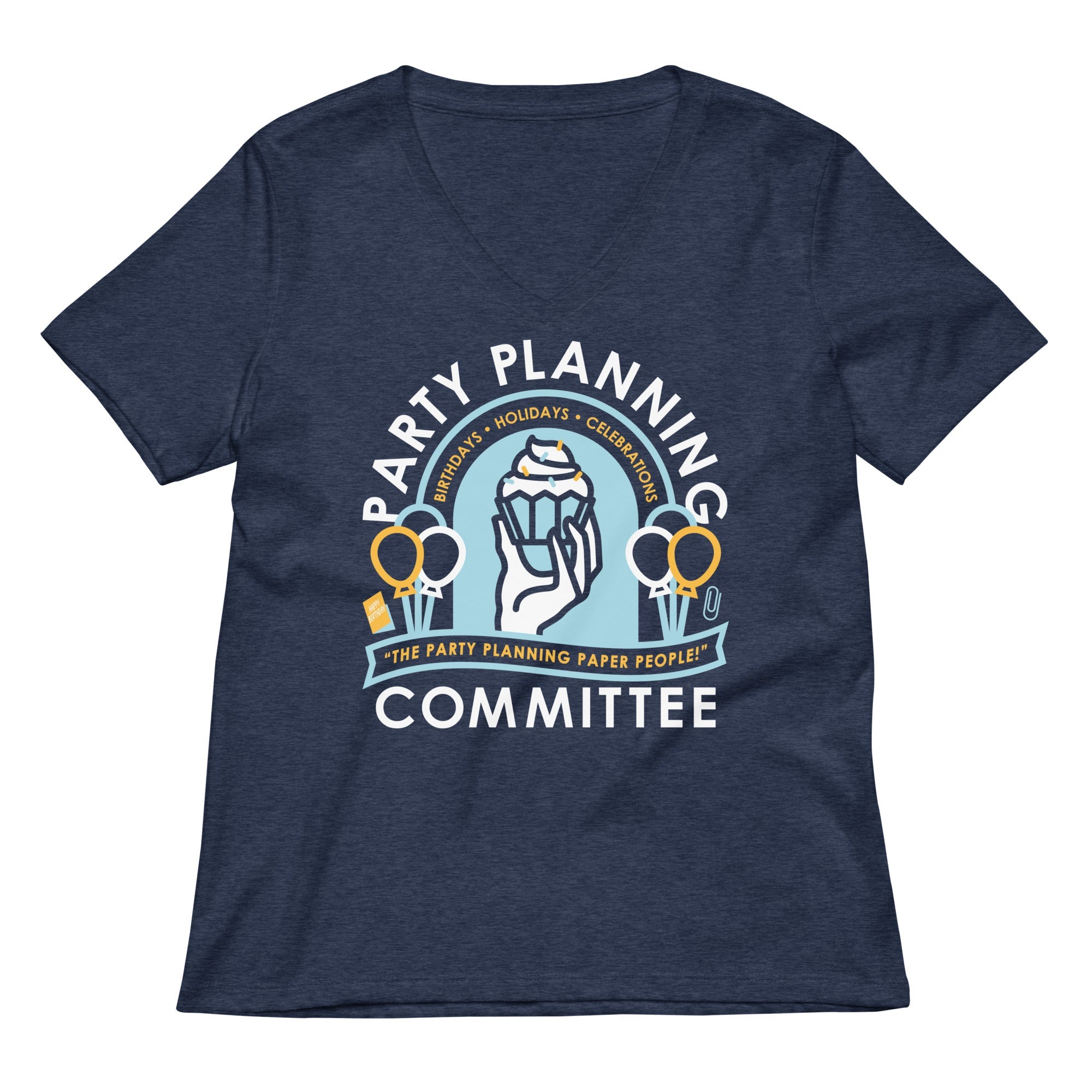 Party Planning Committee Women's V-Neck Tee